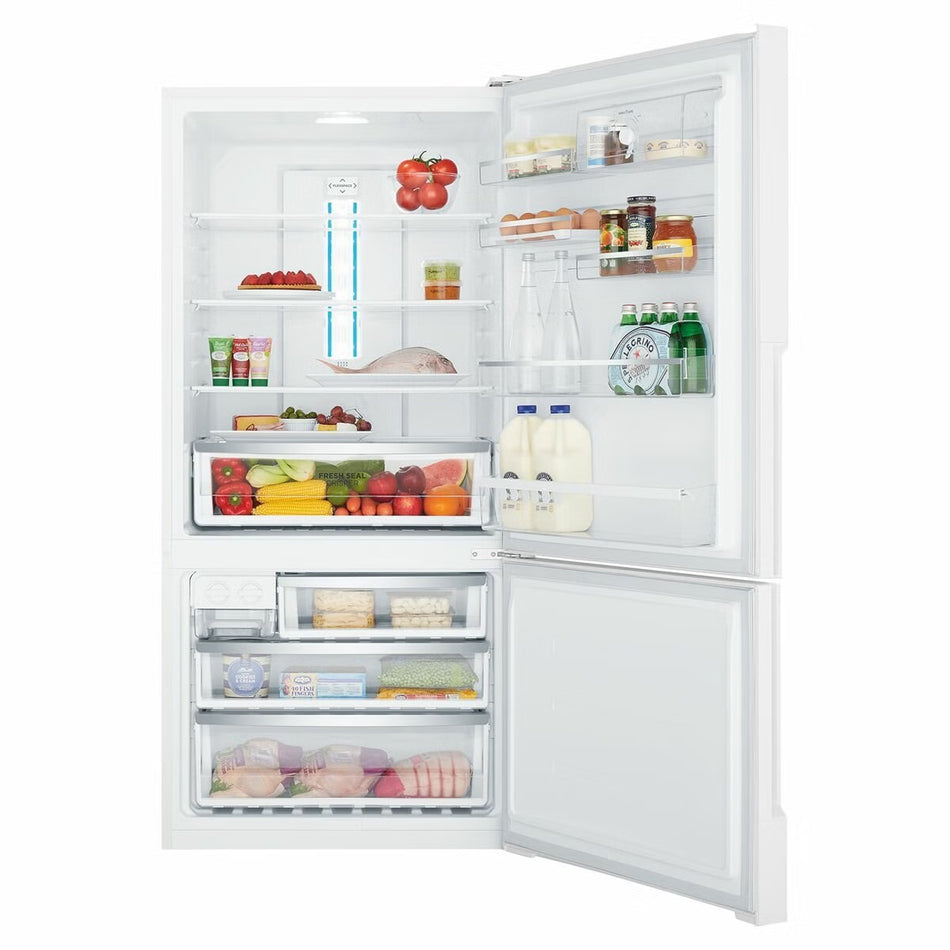 Westinghouse 496L Bottom Mount Fridge Right Hinge - White