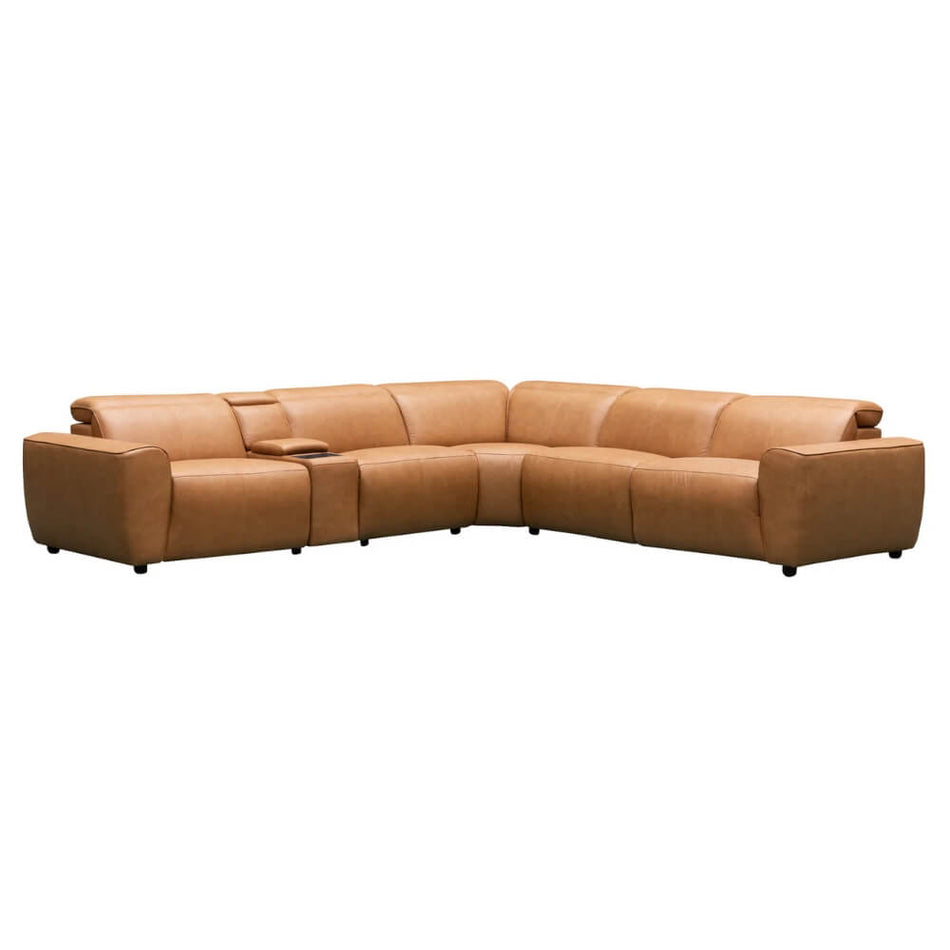 Nikki Leather Corner Suite