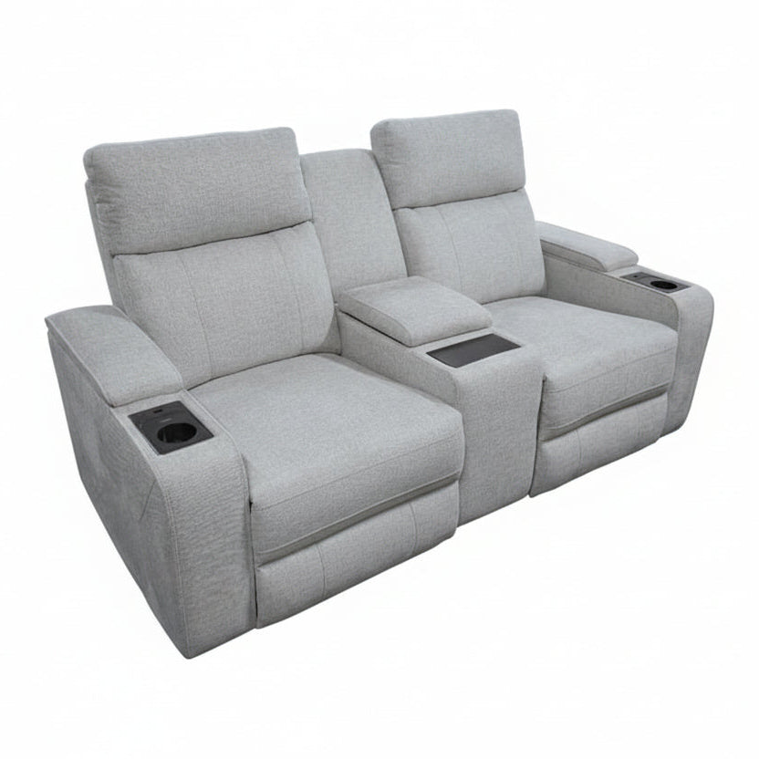 grey electric 2 seater