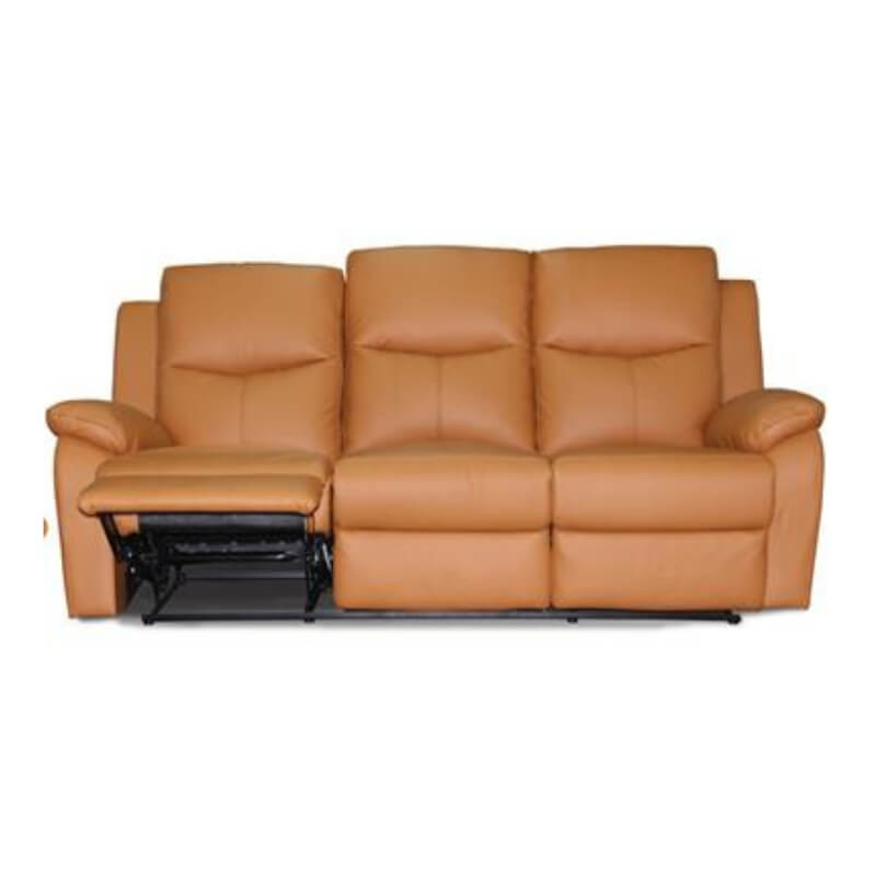 Harrison Leather 3 Seater Recliner