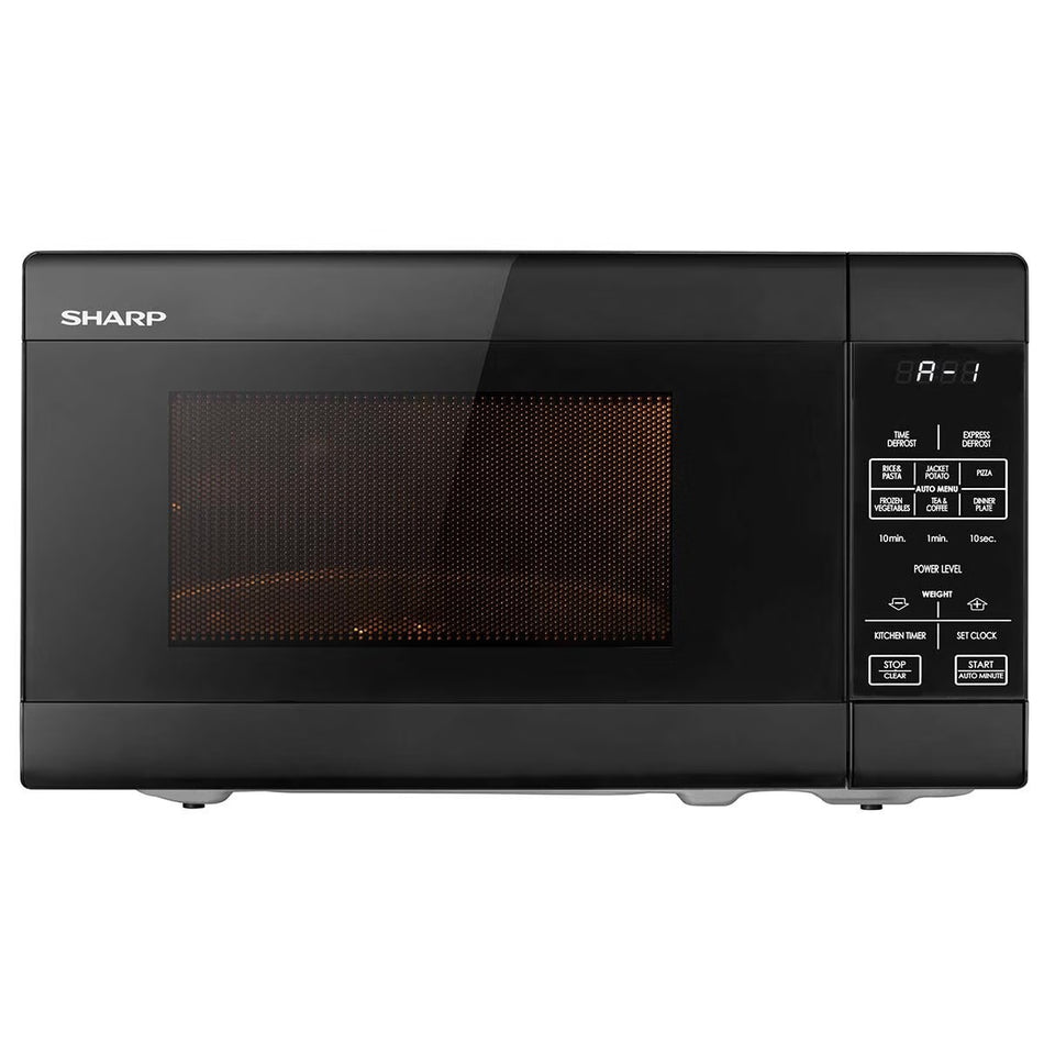 Sharp 20L Compact Microwave - Black