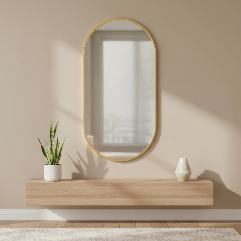 Urban Style Reflections Oval Mirror | 120cm