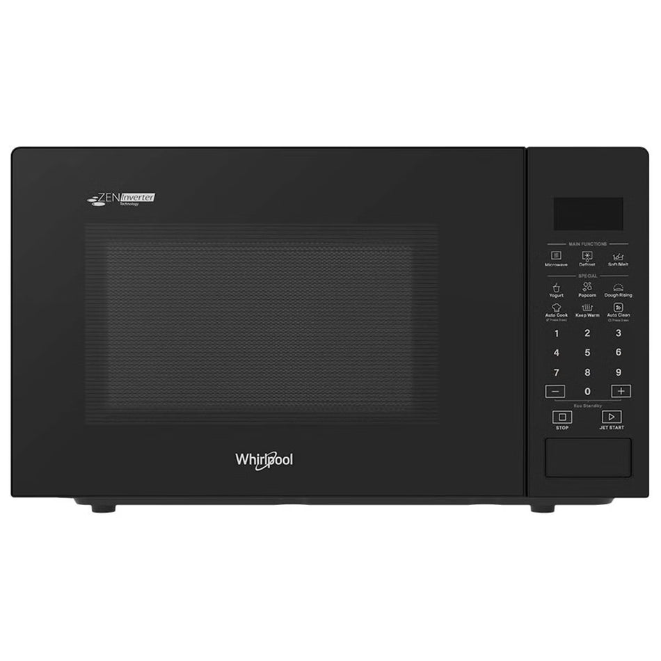 Whirlpool 32L Freestanding Inverter Microwave Oven - Black