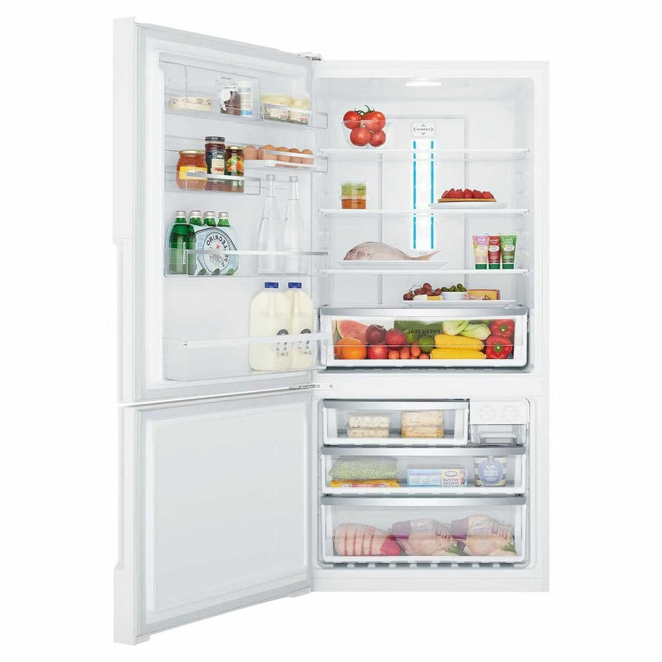 Westinghouse 496L Bottom Mount Fridge Left Hinge - White