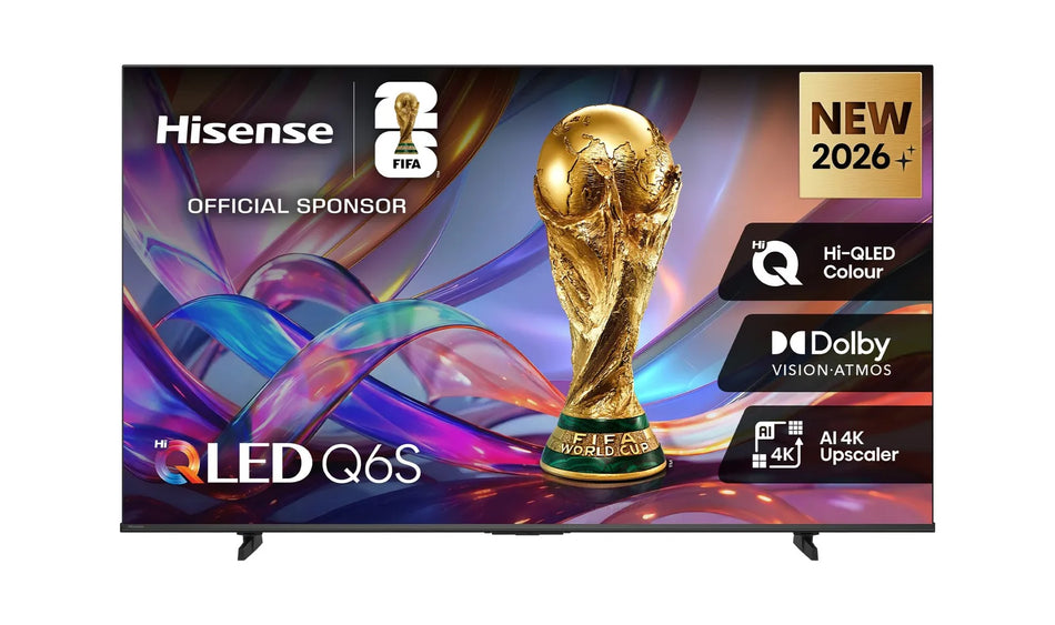 Hisense 85" Q6SAU 4K QLED Smart TV (2026)