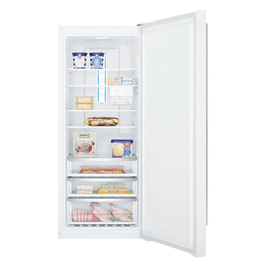 Westinghouse 388L Upright Freezer Right Hinge - White