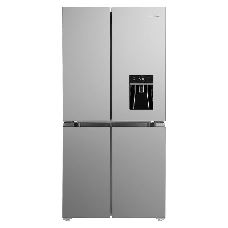 Westinghouse 492L French Door Fridge with In-Door Water Dispenser - Silver