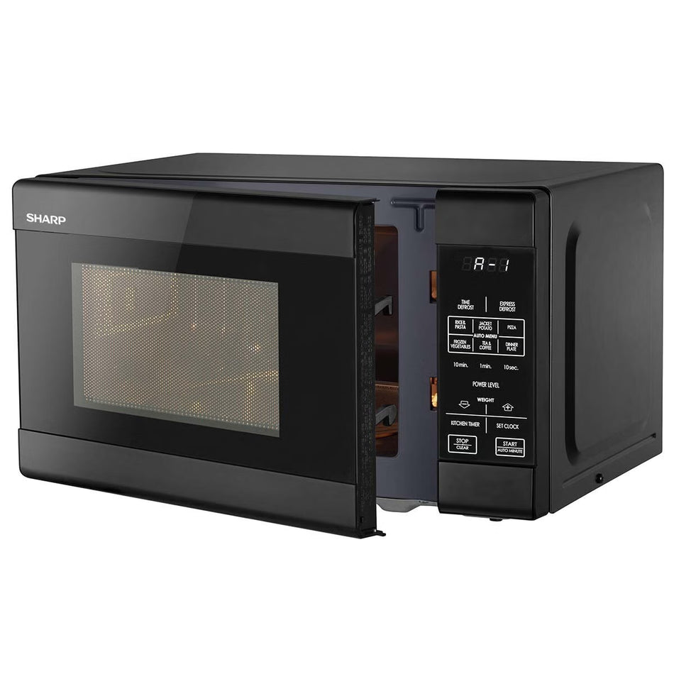 Sharp 20L Compact Microwave - Black