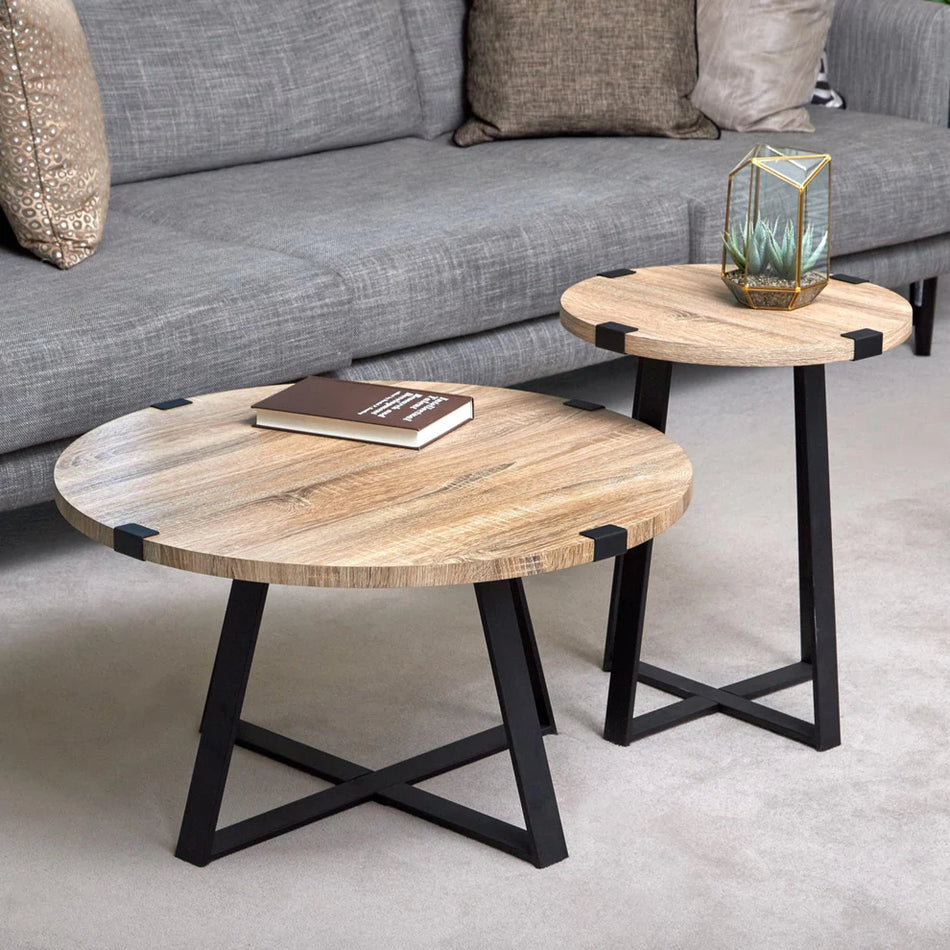 Capri Large Round Coffee Table