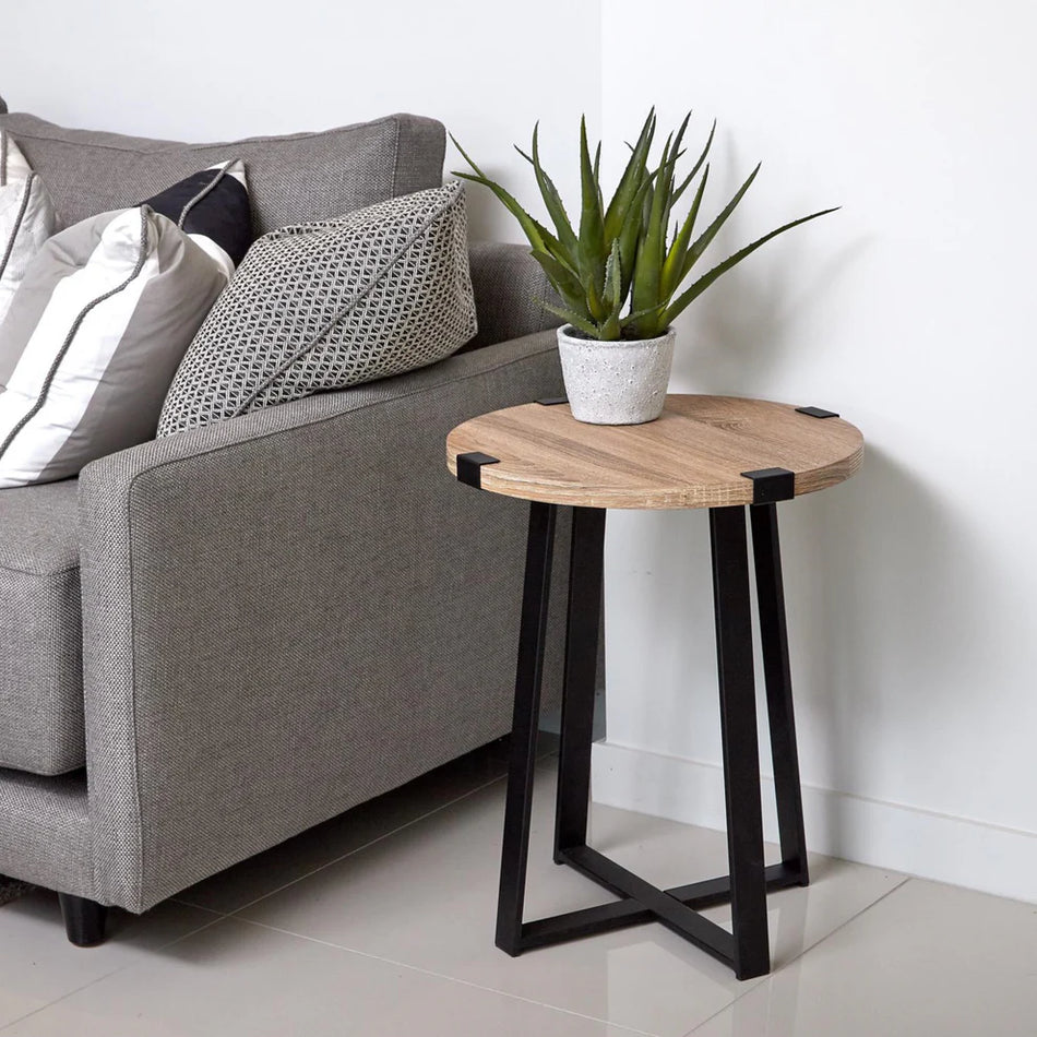 Capri Round End Table