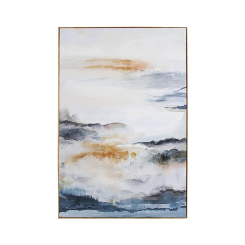 Framed Canvas Cloudy Skies