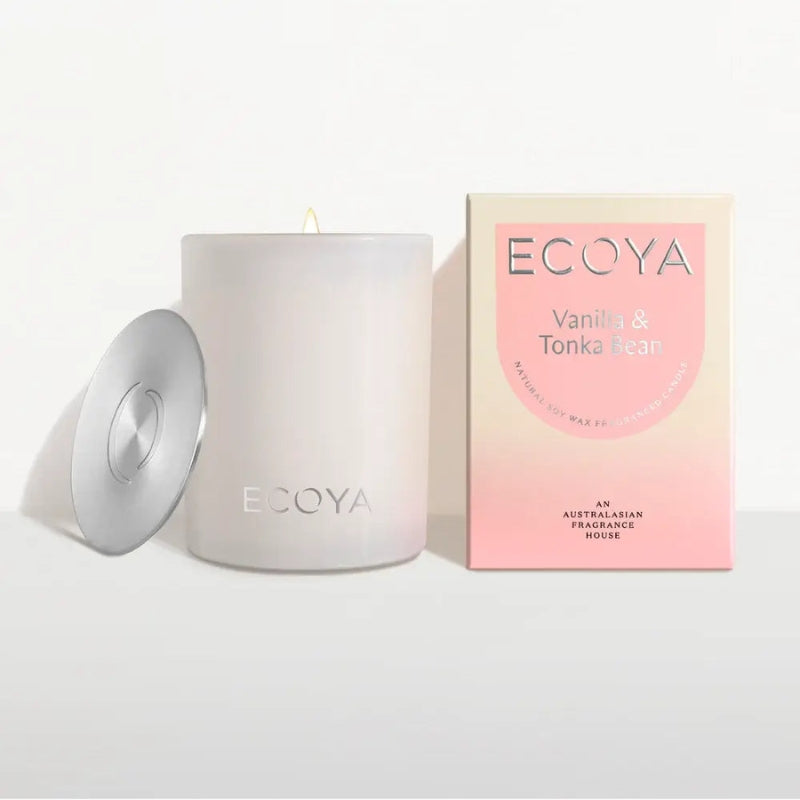 Ecoya Madison Candle (400G) Vanilla & Tonka Bean
