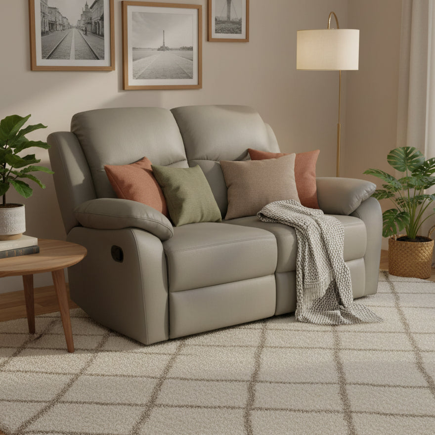 taupe 2 seater
