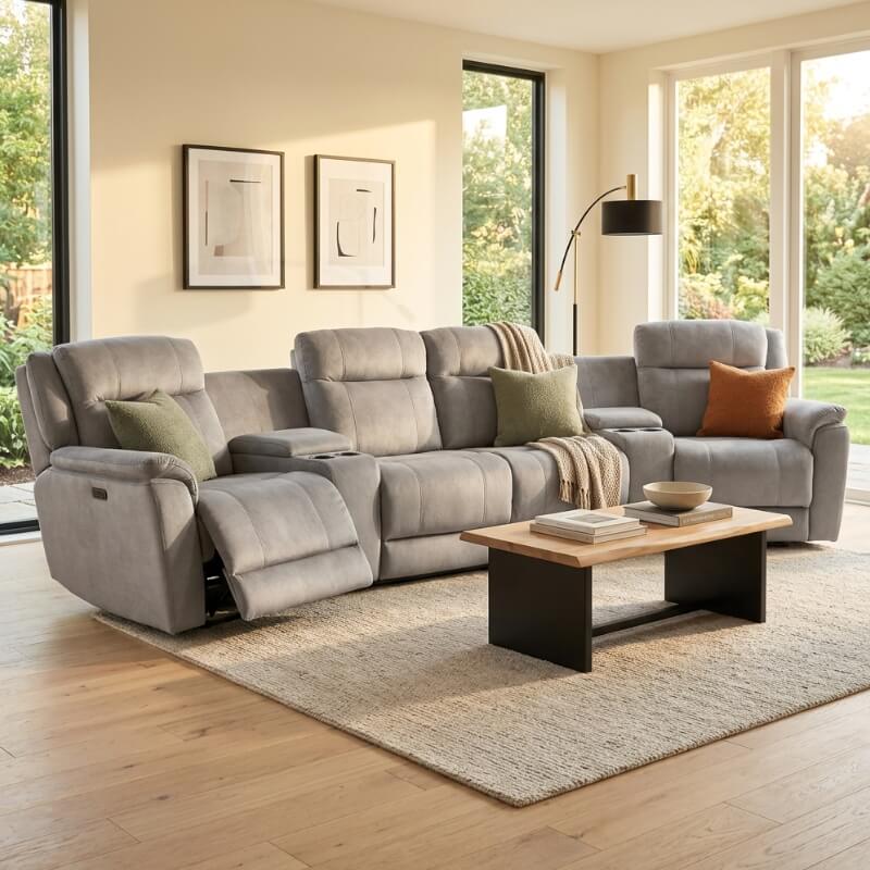 Martin 4 Seater Theatre Lounge
