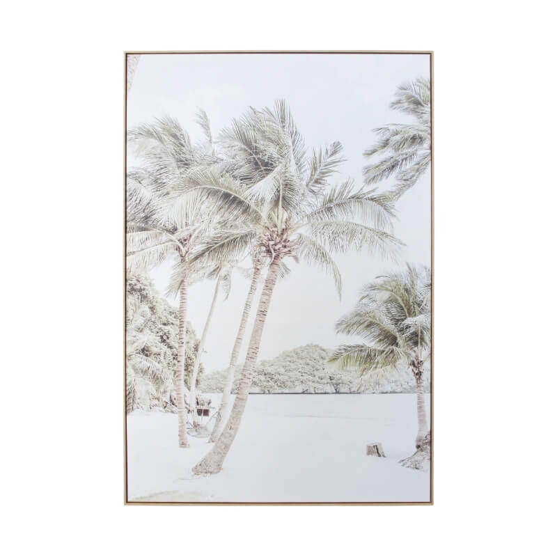 Framed Canvas Palms