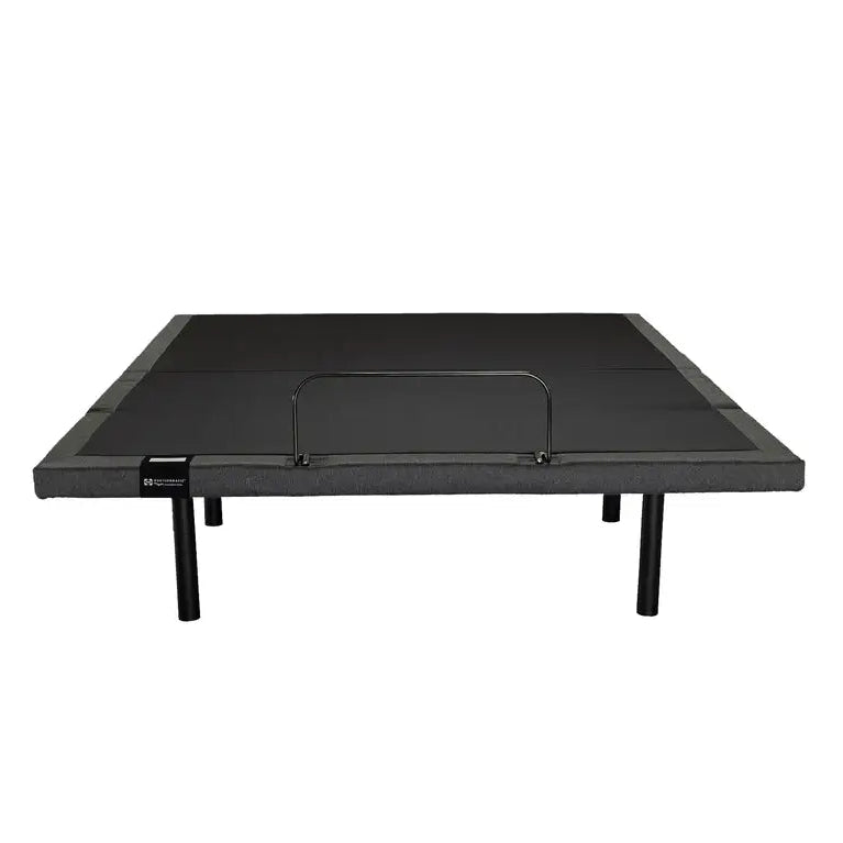 Black pet bed on a white background