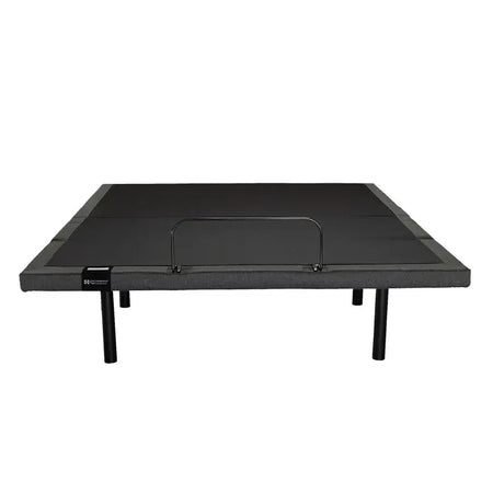 Black pet bed on a white background