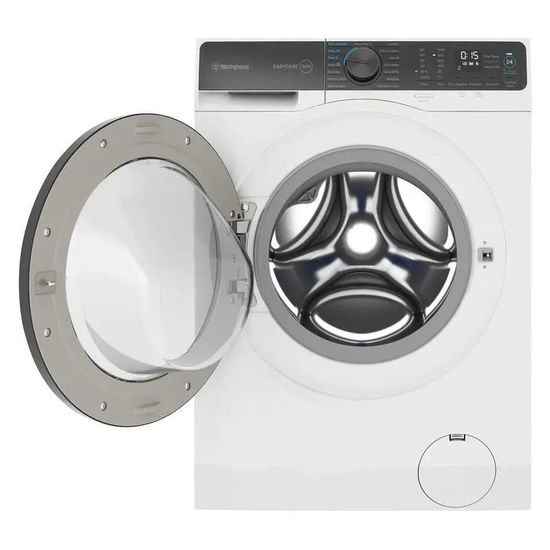 Westinghouse 9kg Front Load Washing Machine - White (EasyCare 500)