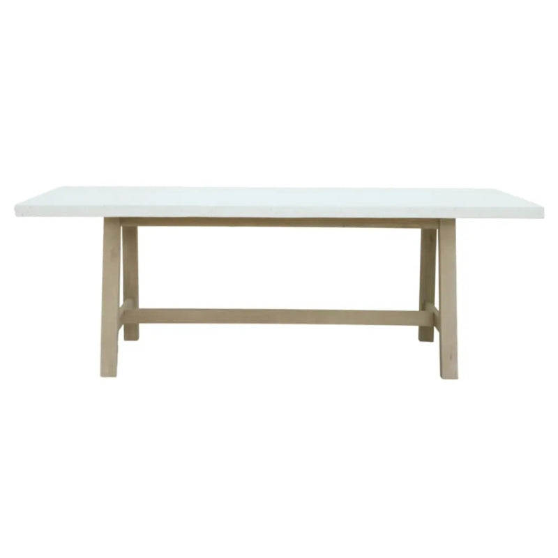 Ashen Terrazzo Table
