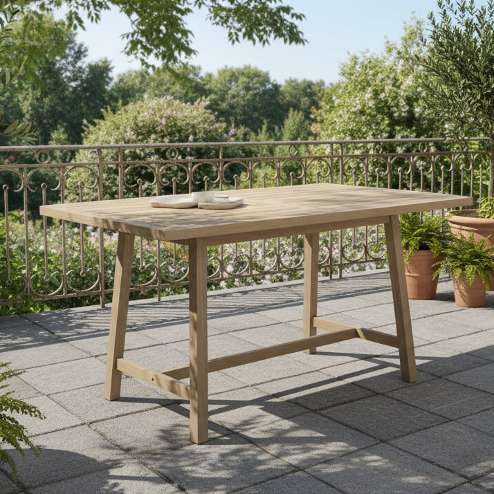 Ashen Timber Bar Table