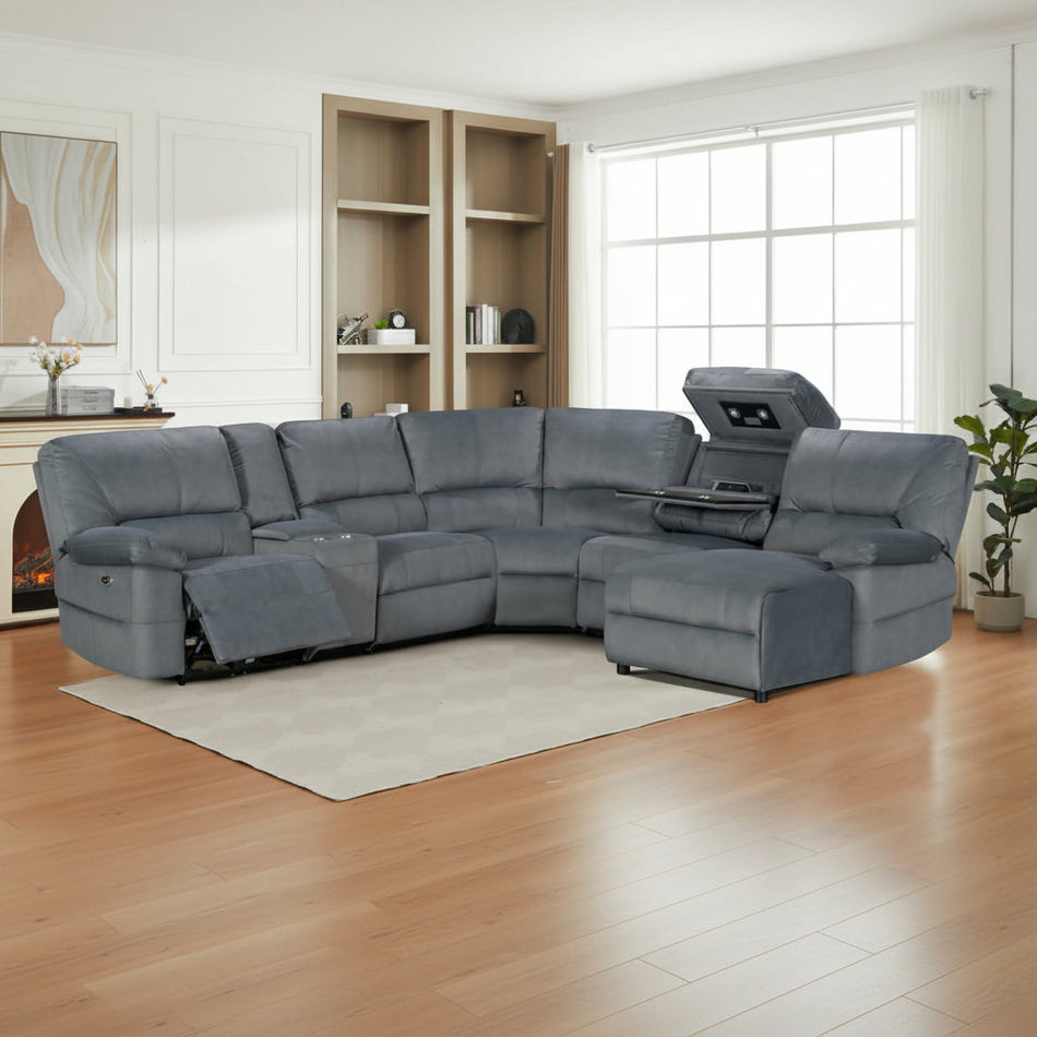 Kristy Electric Corner with Chaise