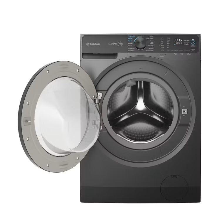 Westinghouse 10kg Front Load Washing Machine - Grey (EasyCare 700)