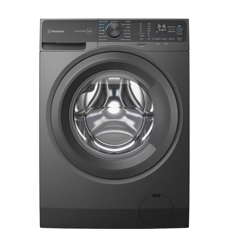 Westinghouse 9kg Front Load Washing Machine - Grey (EasyCare 500)