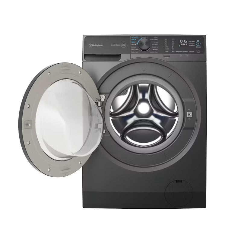 Westinghouse 9kg Front Load Washing Machine - Grey (EasyCare 500)