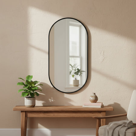 oval mirror