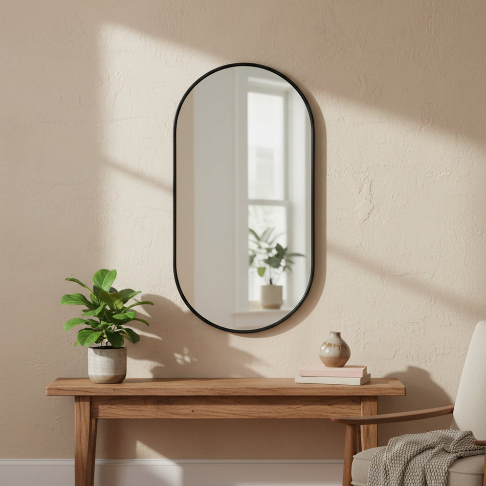 oval mirror