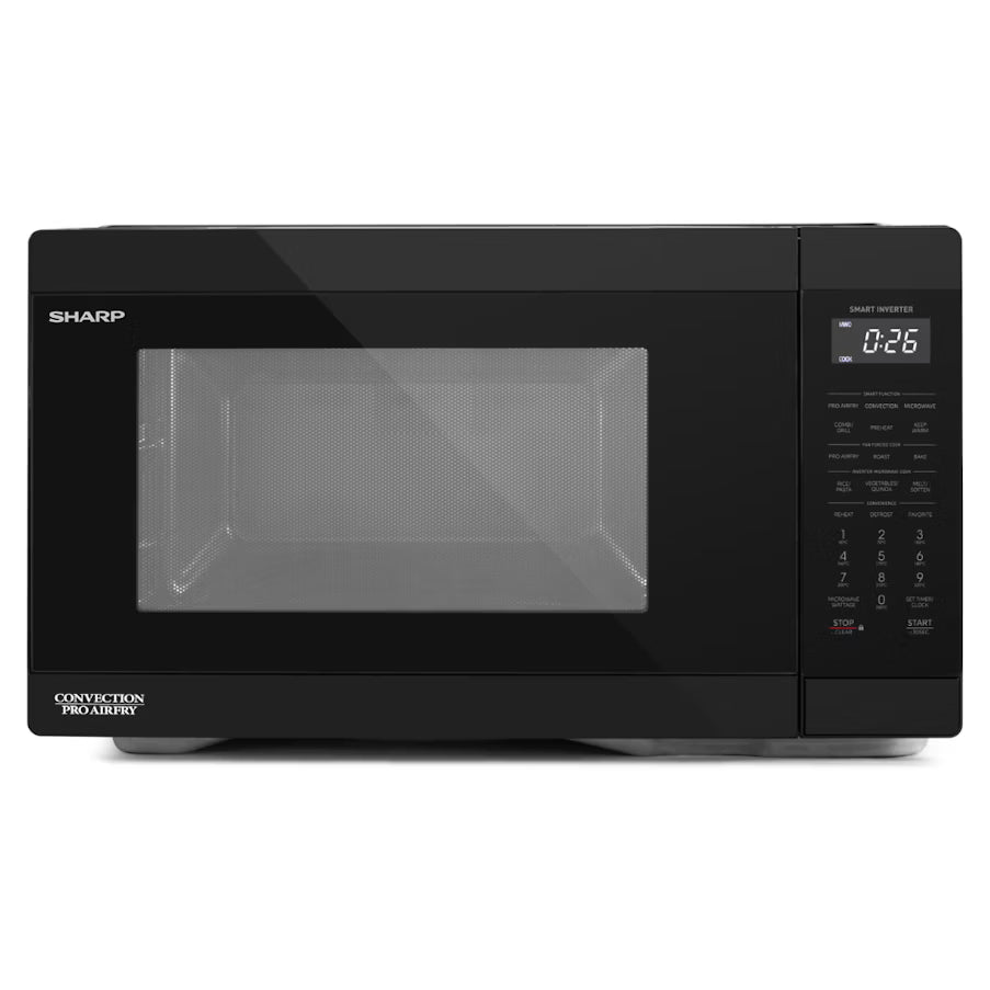 Sharp 26L 1000W Pro Airyfry Convection Microwave Black