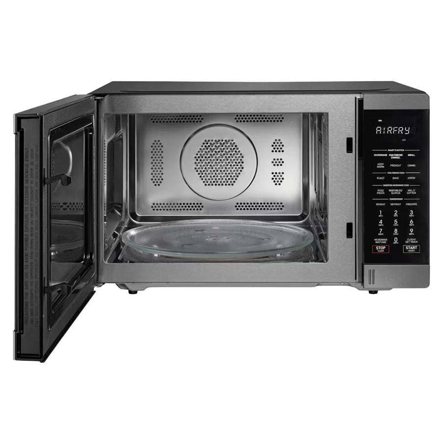 Sharp 32L Inverter Airfry Convection Microwave Oven - Black Stainless Steel