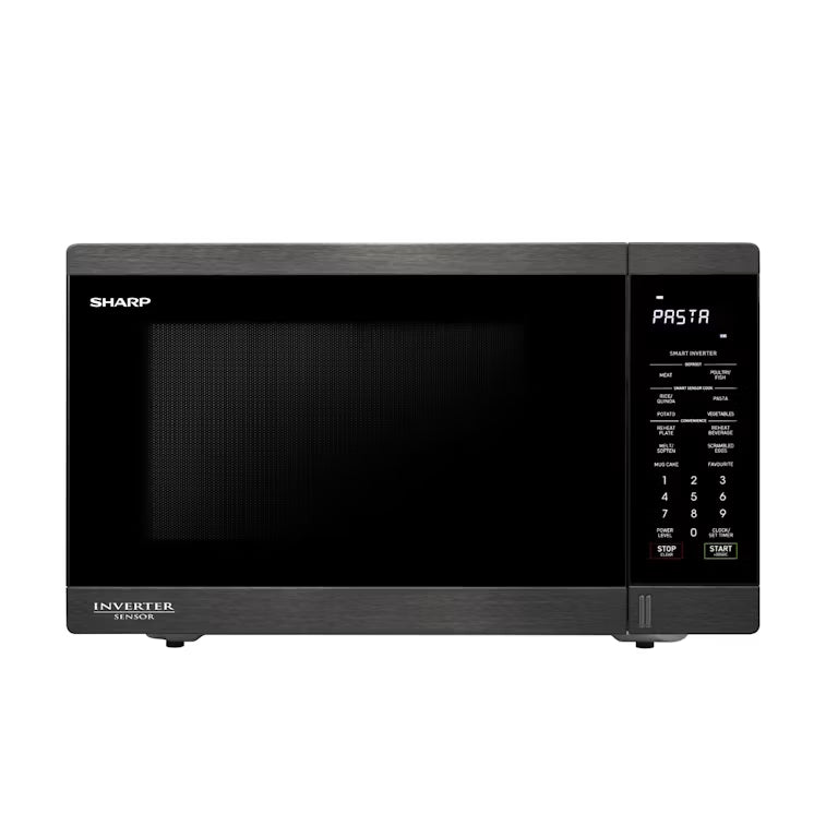 Sharp 34L Inverter Microwave Oven - Black