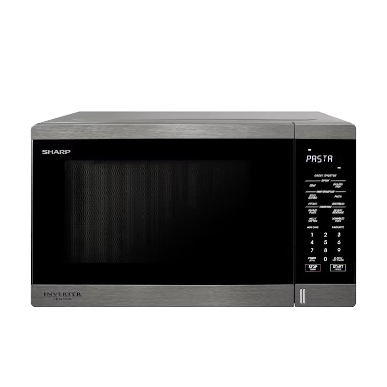 Sharp 34L Inverter Microwave - Stainless Steel