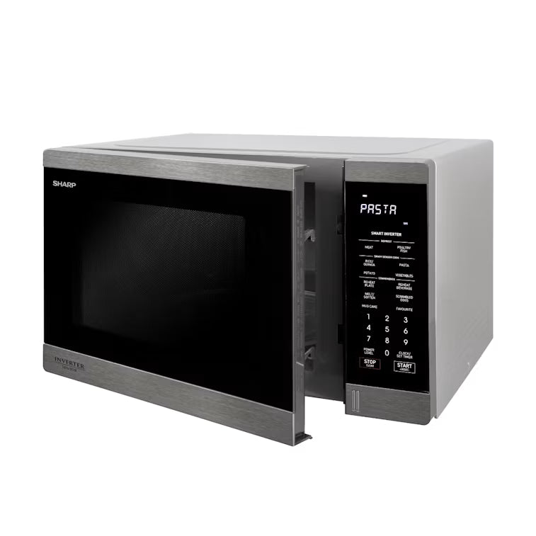 Sharp 34L Inverter Microwave - Stainless Steel