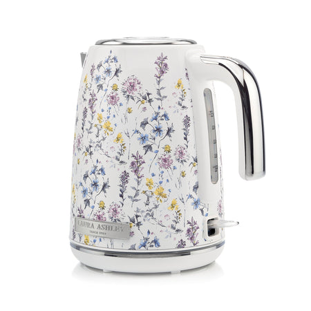 Laura Ashley floral jug kettle side and water gauge
