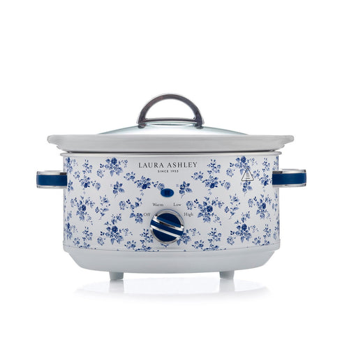 Laura Ashley China Rose 3.5L Slow Cooker, LASC35CR, main product photo
