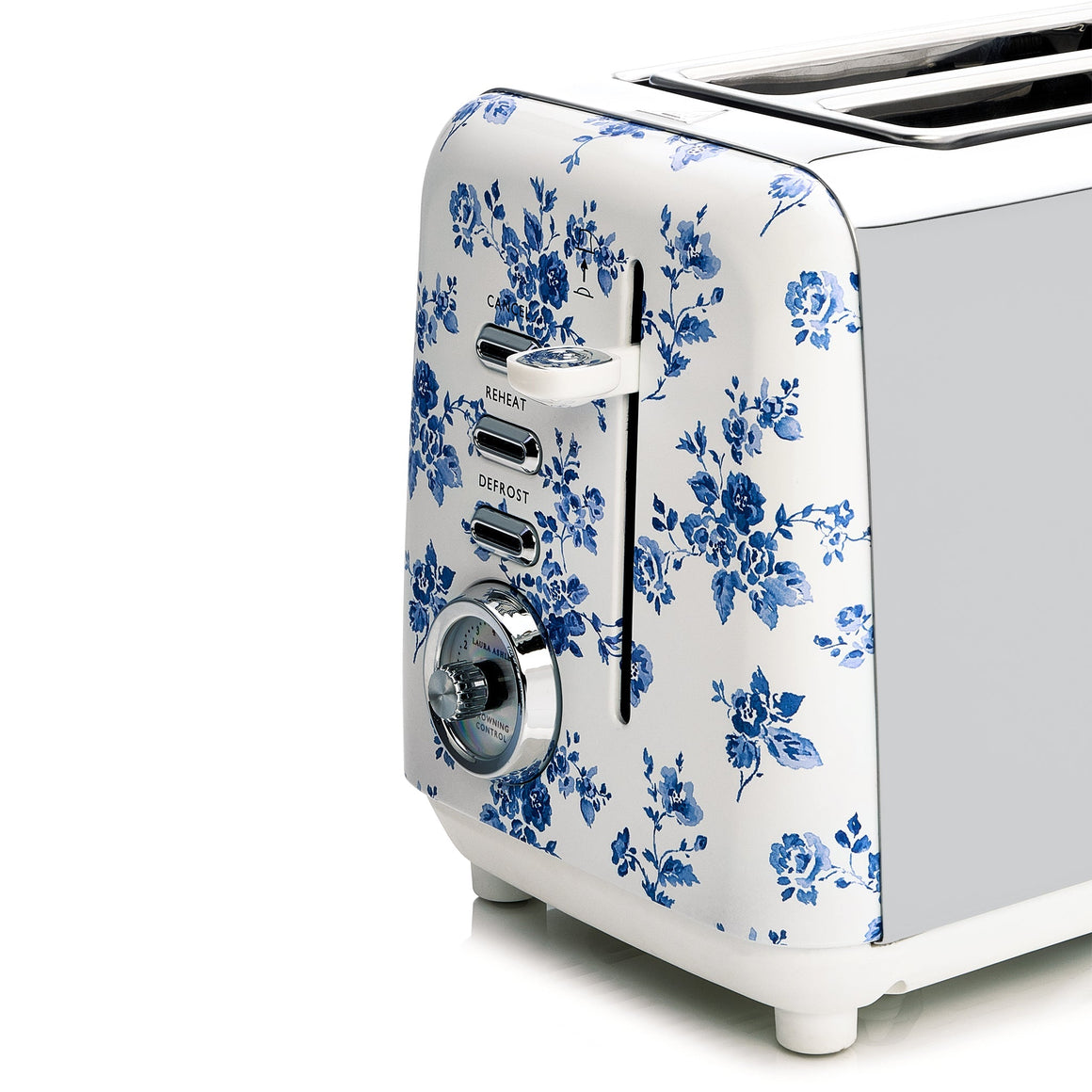 Laura Ashley China Rose 2 Slice Toaster LAT2CR – product detail 6