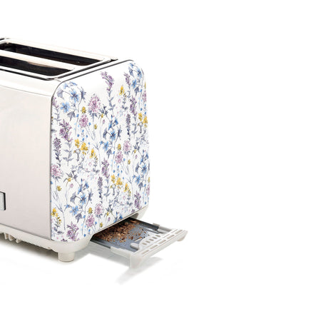 Laura Ashley Wild Meadow 2 slice toaster crumb tray feature