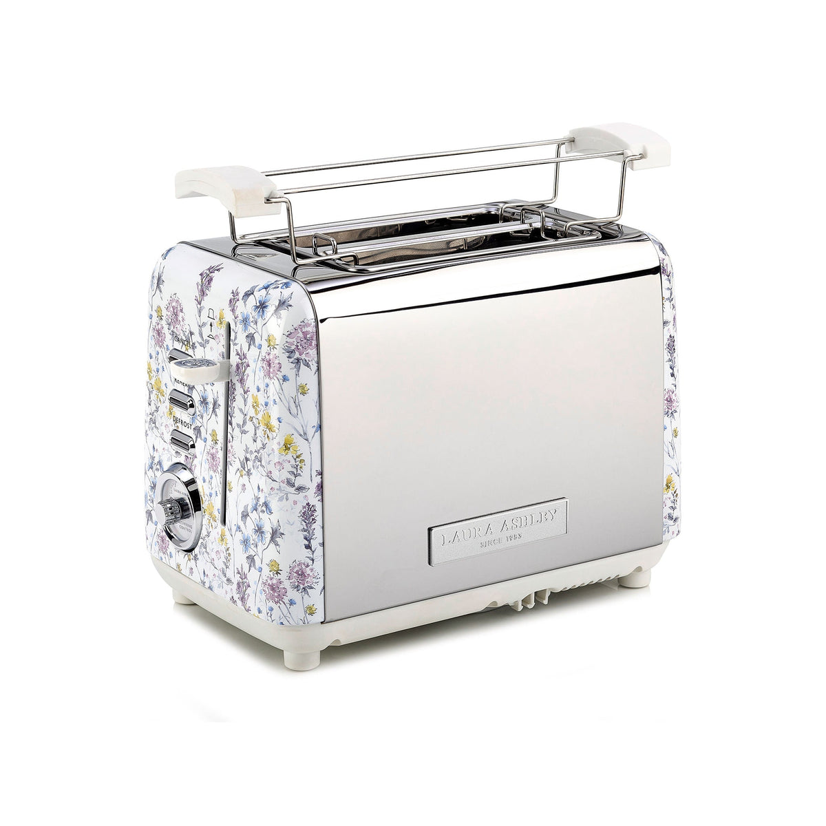Laura Ashley 2 slice Wild Meadow toaster with warming rack