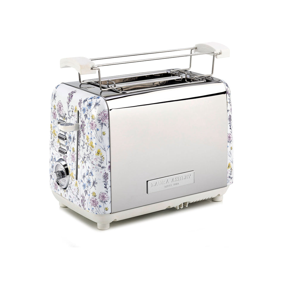 Laura Ashley 2 slice Wild Meadow toaster with warming rack