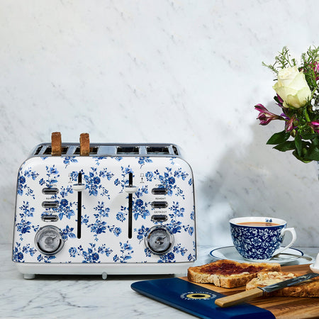 Laura Ashley China Rose 4 Slice Toaster LAT4CR – lifestyle bench