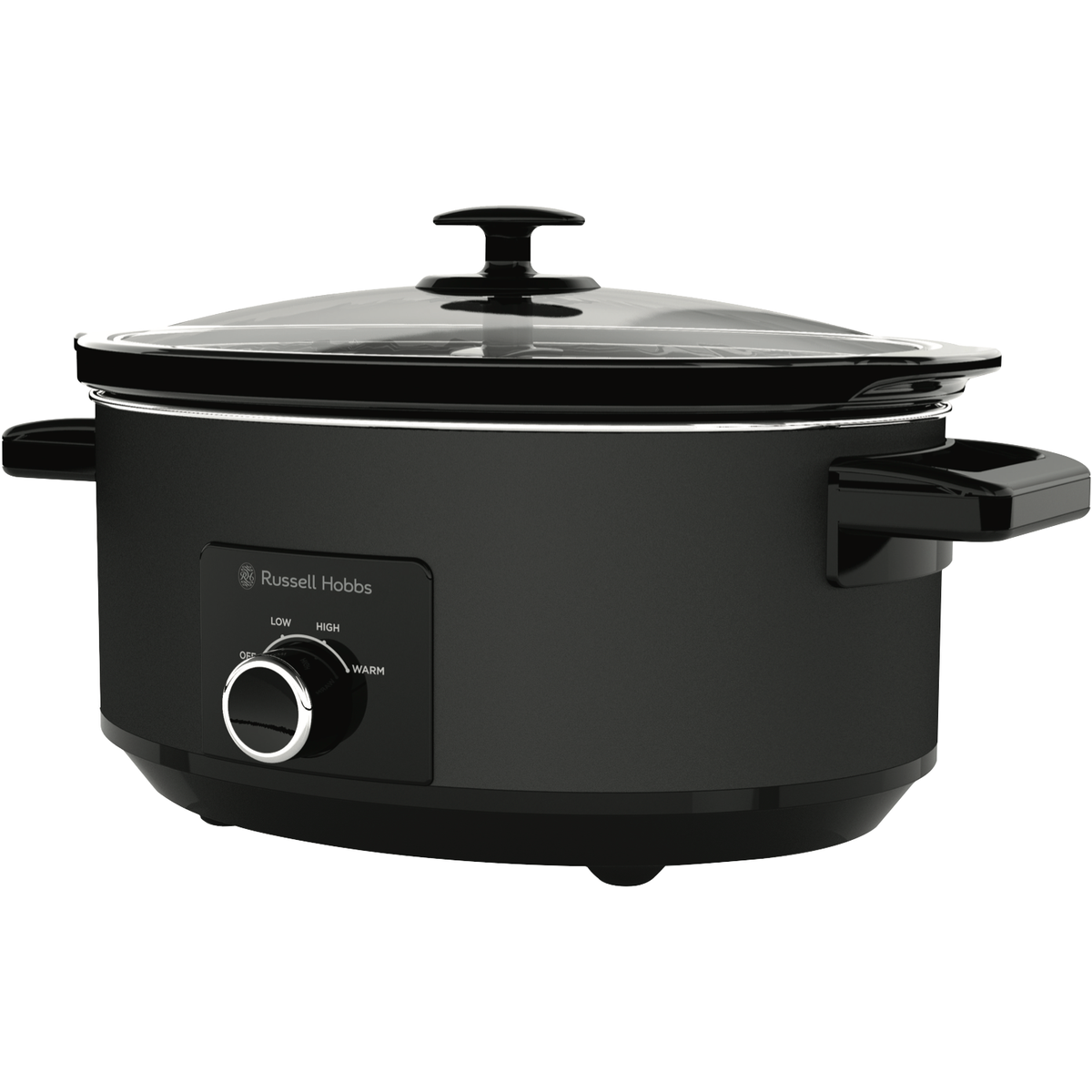 Russell Hobbs 7L slow cooker RHSC7 matte black — square hero photo