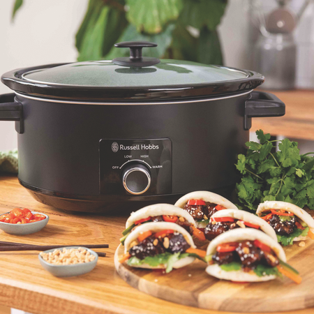Russell Hobbs 7L slow cooker — square lifestyle photo