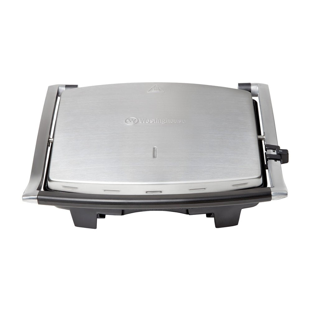 Westinghouse 4 slice sandwich press WHSWP01SS stainless steel closed view