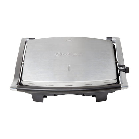 Westinghouse 4 slice sandwich press WHSWP01SS stainless steel closed view