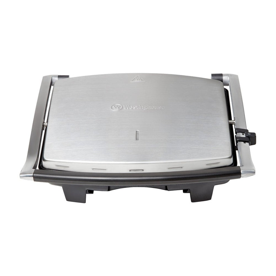 Westinghouse 4 slice sandwich press WHSWP01SS stainless steel closed view